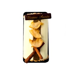Bûche Pomme–Cannelle | Suard Boulangeries Fribourg