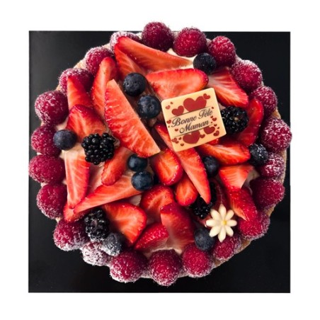Sablé aux fruits rouges – Dessert à partager