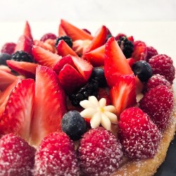 Sablé aux fruits rouges – Dessert à partager