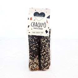 Craqu’ô sésame pavot | Biscuits apéritif croustillants | Suard Fribourg