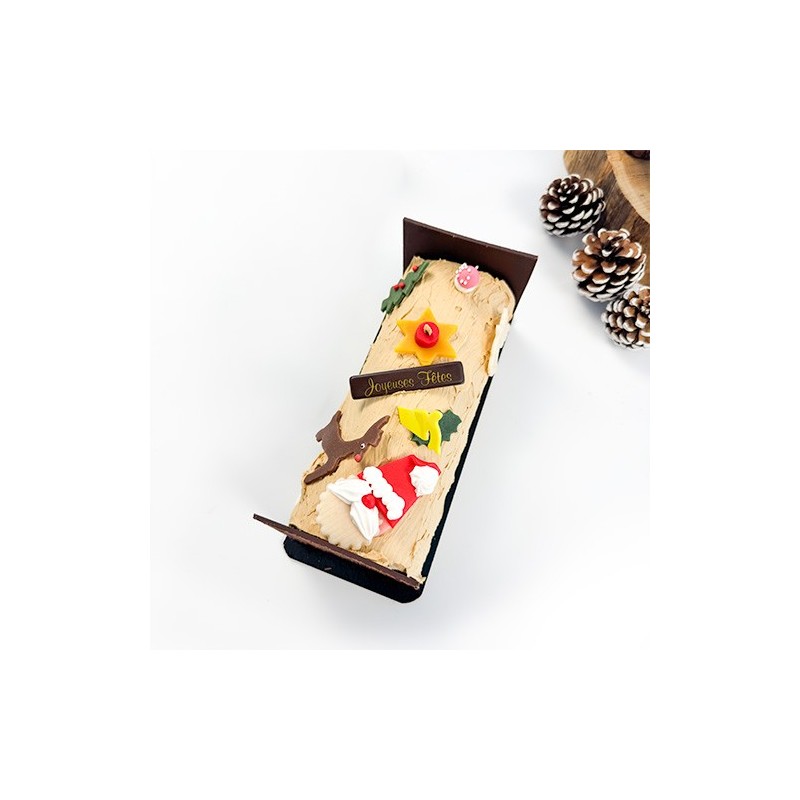 Bûche traditionnelle Mocca | Crème au beurre au café | Suard Fribourg