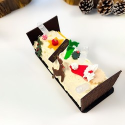 Bûche traditionnelle Kirsch | Crème au beurre au kirsch | Suard Fribourg