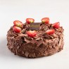 Tourte Chocolat et fruits