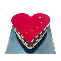 Mon p’tit cœur | Dessert Saint-Valentin chocolat & vanille | Suard