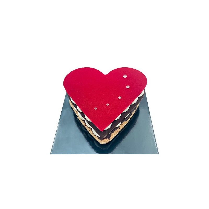 Mon p’tit cœur | Dessert Saint-Valentin chocolat & vanille | Suard
