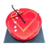 I love you | Cheesecake pruneau & cannelle | Dessert Saint-Valentin Suard
