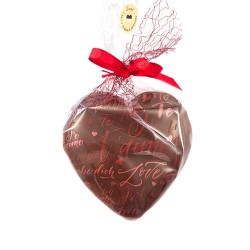 Cœur Je t’aime chocolat au lait | Cadeau Saint-Valentin