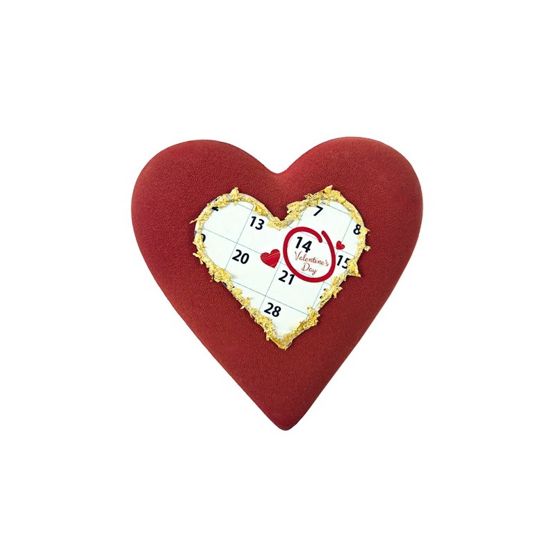 Notre rendez-vous | Cœur calendrier chocolat Saint-Valentin